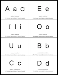 Flashcards for the Ordinary Parent's Guide to Teaching Reading - Scratch & Dent