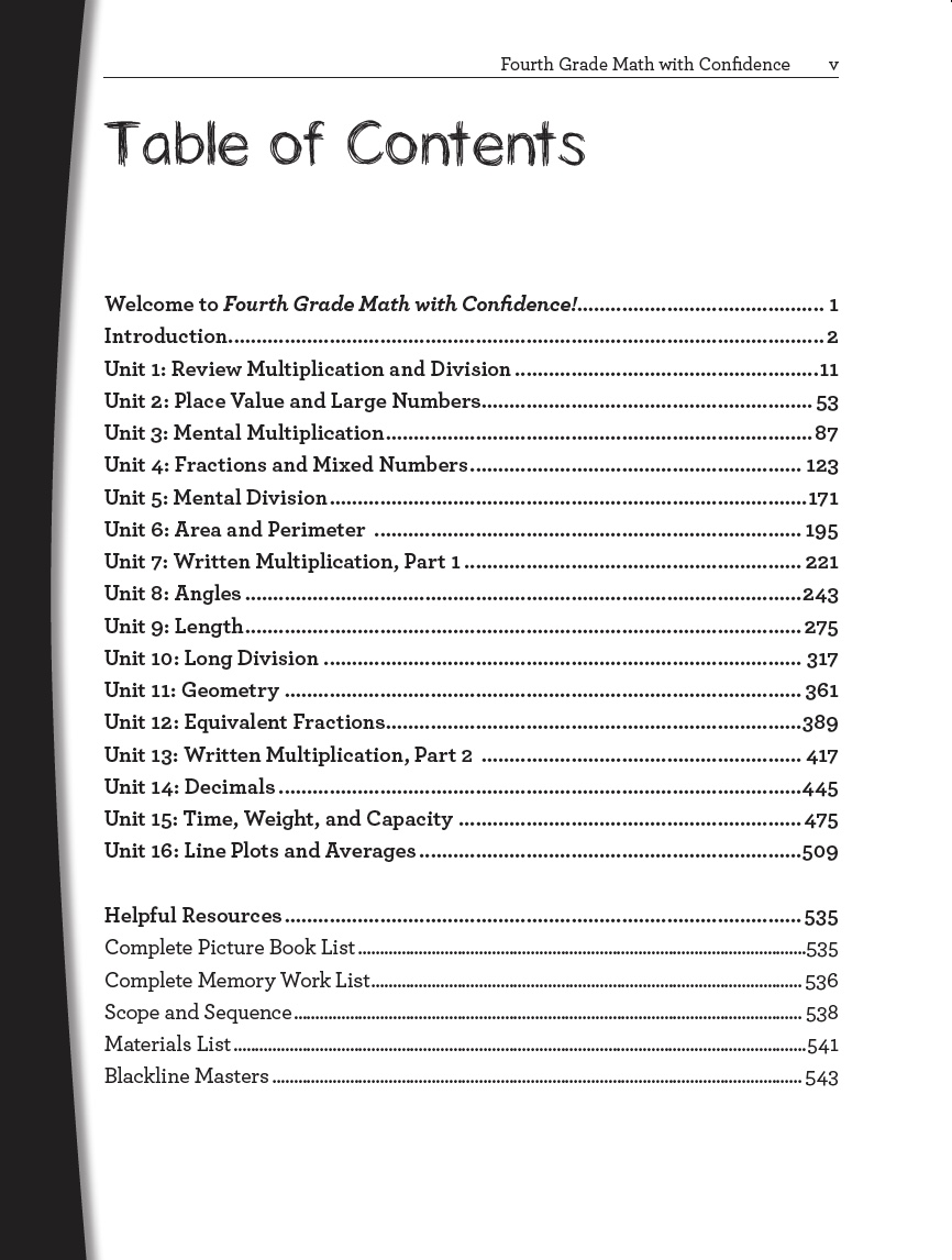 Fourth Grade Math with Confidence Instructor Guide - Image 2