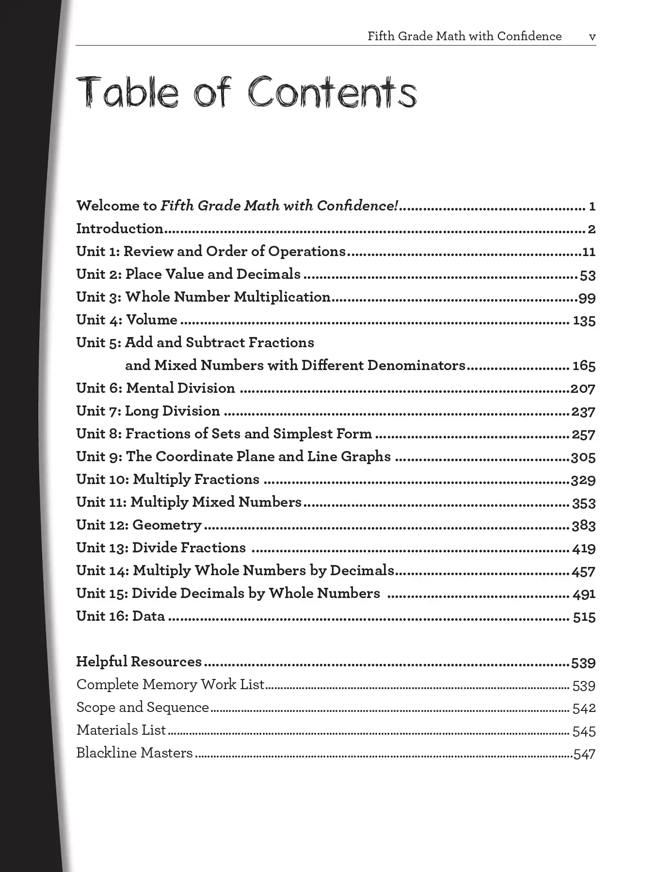 Fifth Grade Math with Confidence Instructor Guide - Image 2