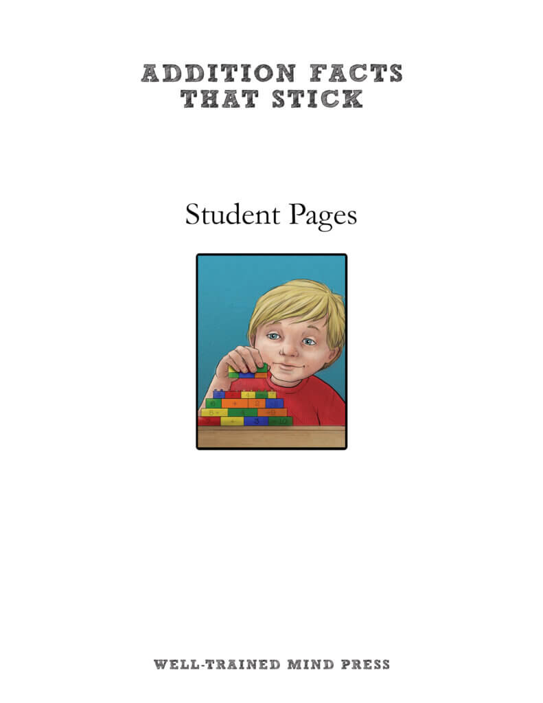 Addition Facts That Stick Student Pages Downloadable PDF Well Addition facts that stick student pages downloadable pdf well