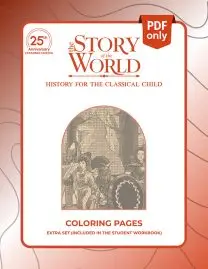 The Story of the World Vol. 1: Ancient Times, 25th Anniversary Edition Coloring Pages (Downloadable PDF)