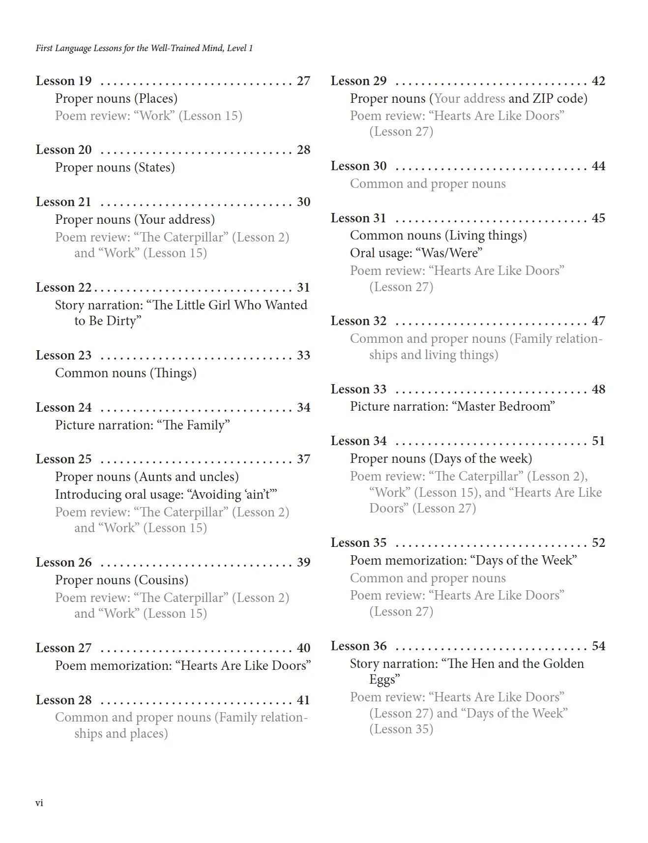 First Language Lessons Level 1 - Image 3