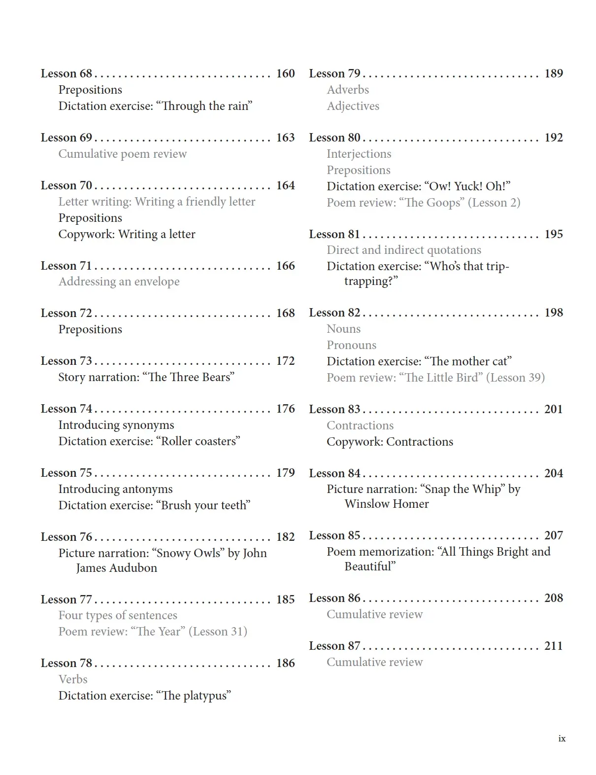 First Language Lessons Level 2 - Image 6