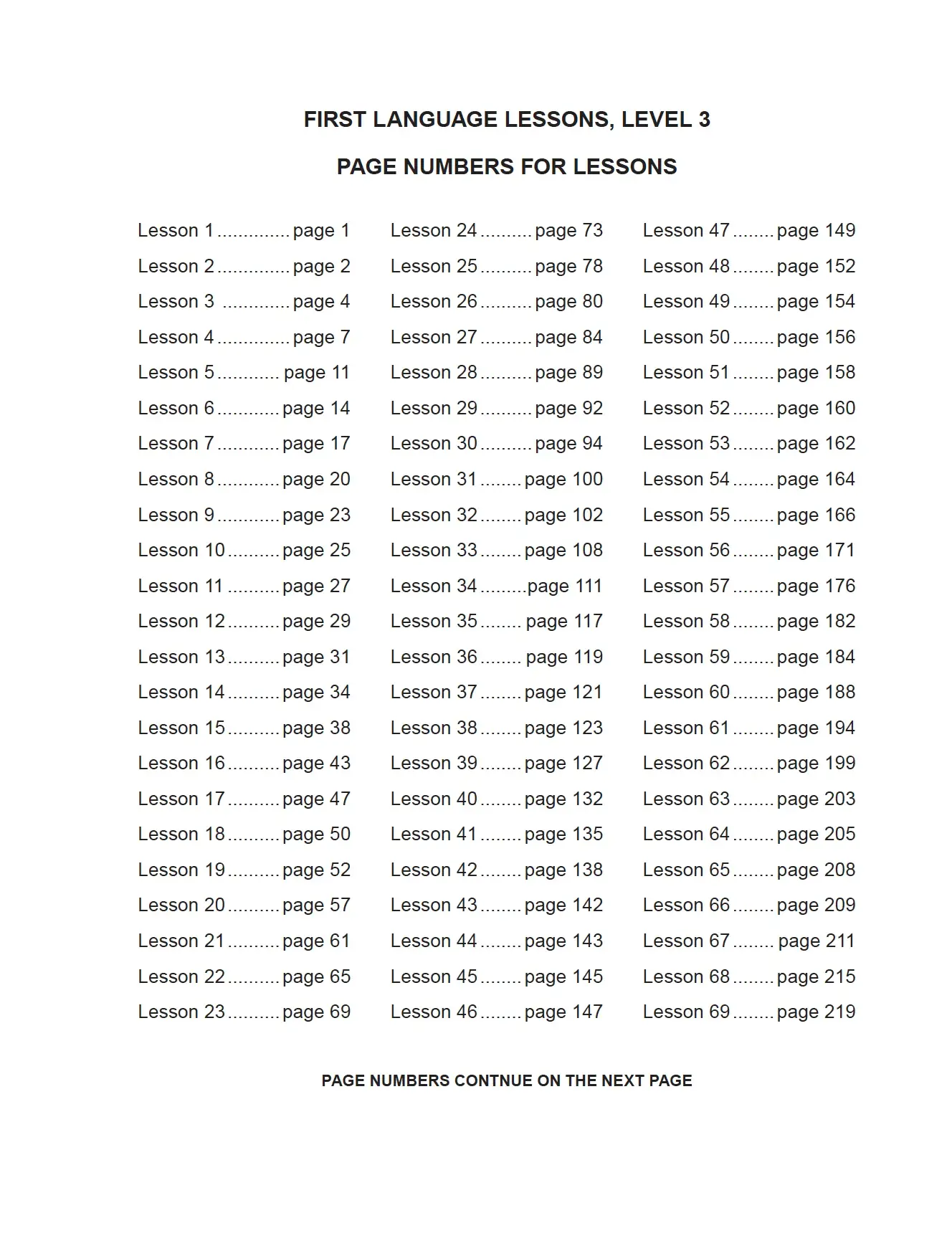 First Language Lessons Level 3, Workbook - Image 2