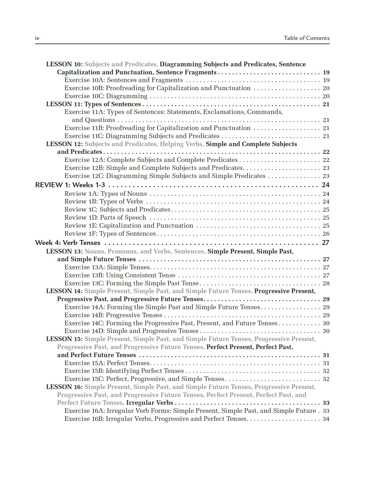 Grammar for the Well-Trained Mind, Key to the Blue Workbook - Image 3