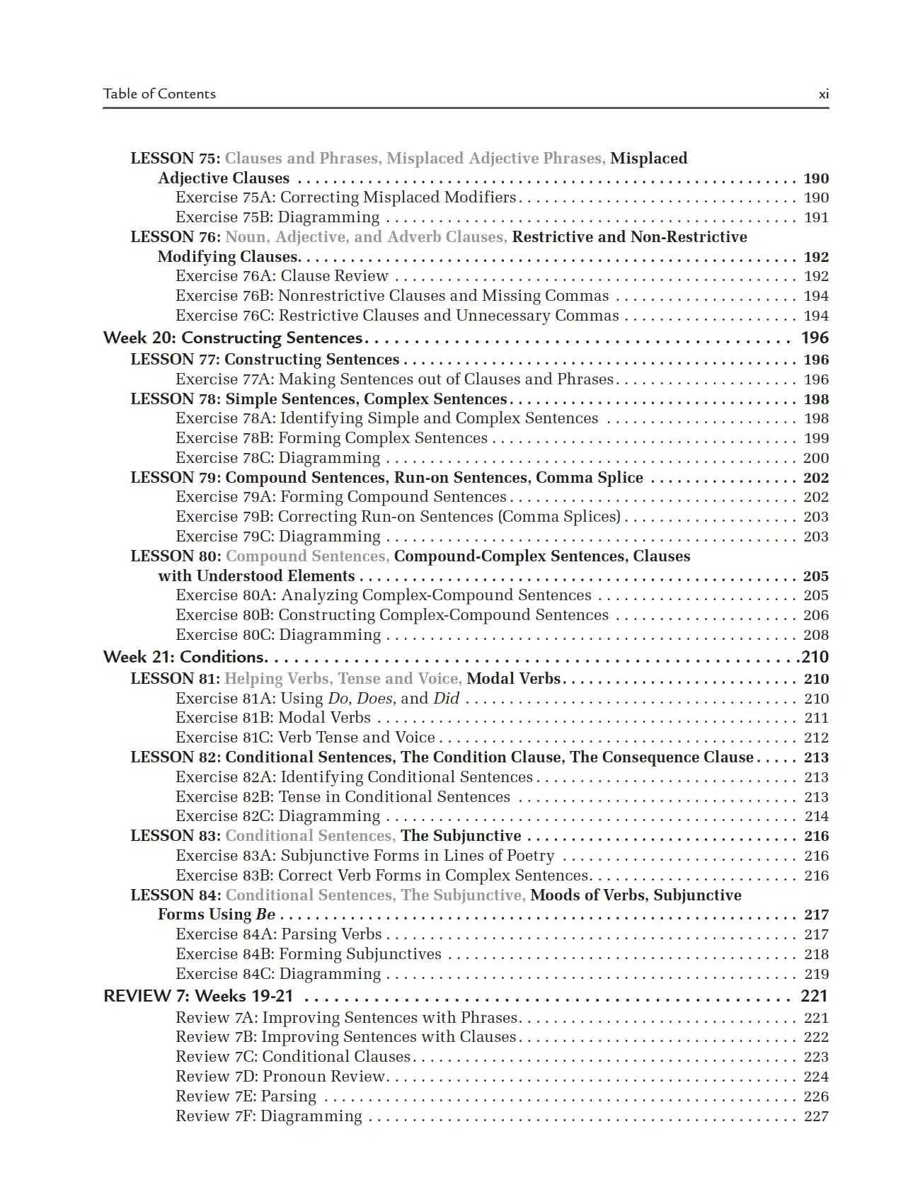 Grammar for the Well-Trained Mind, Key to the Blue Workbook - Image 10