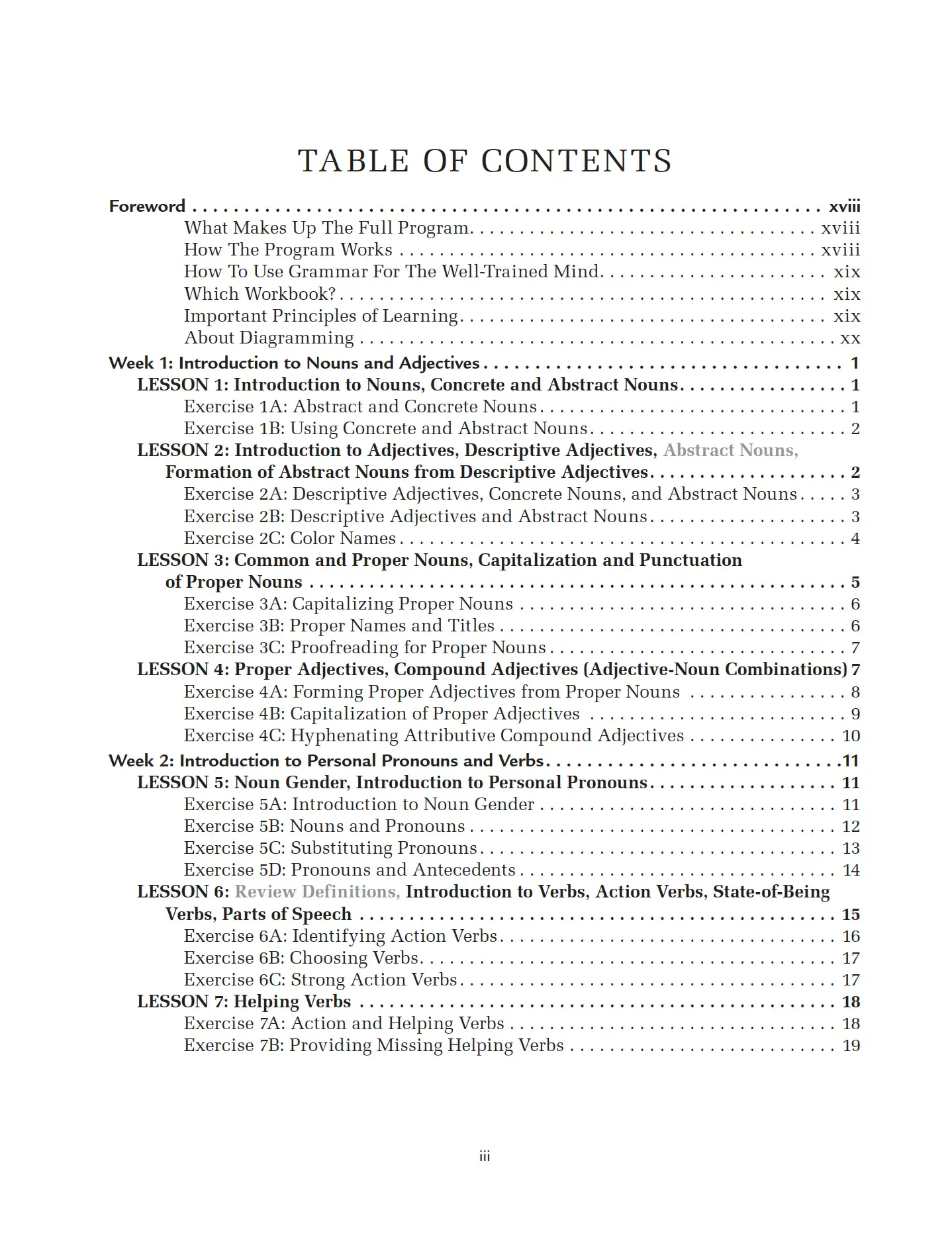 Grammar for the Well-Trained Mind, Blue Workbook - Image 2