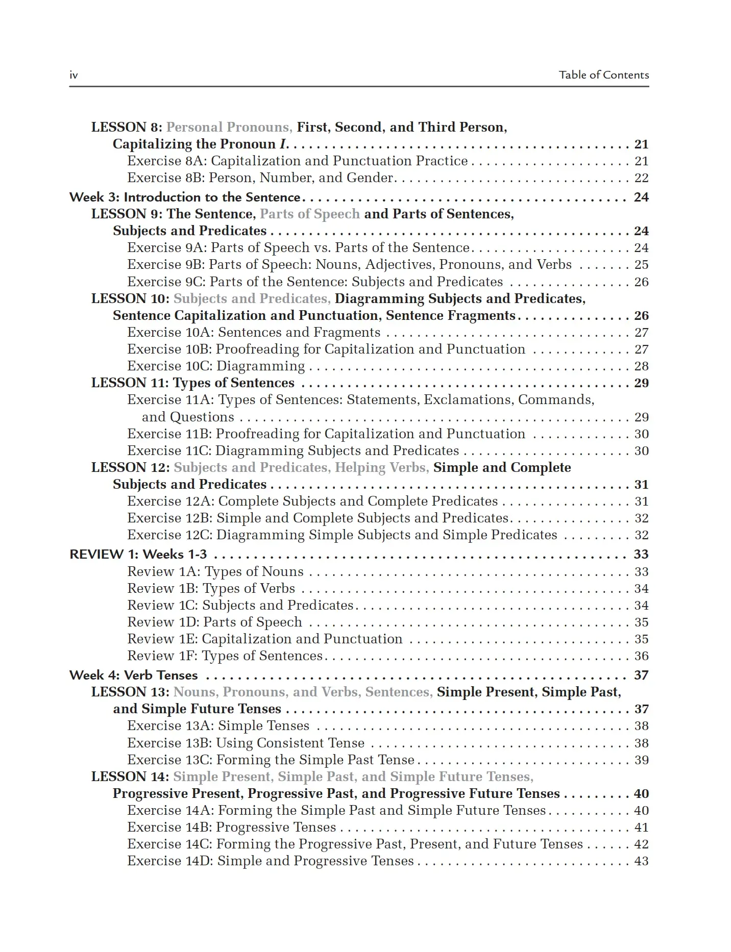 Grammar for the Well-Trained Mind, Blue Workbook - Image 3