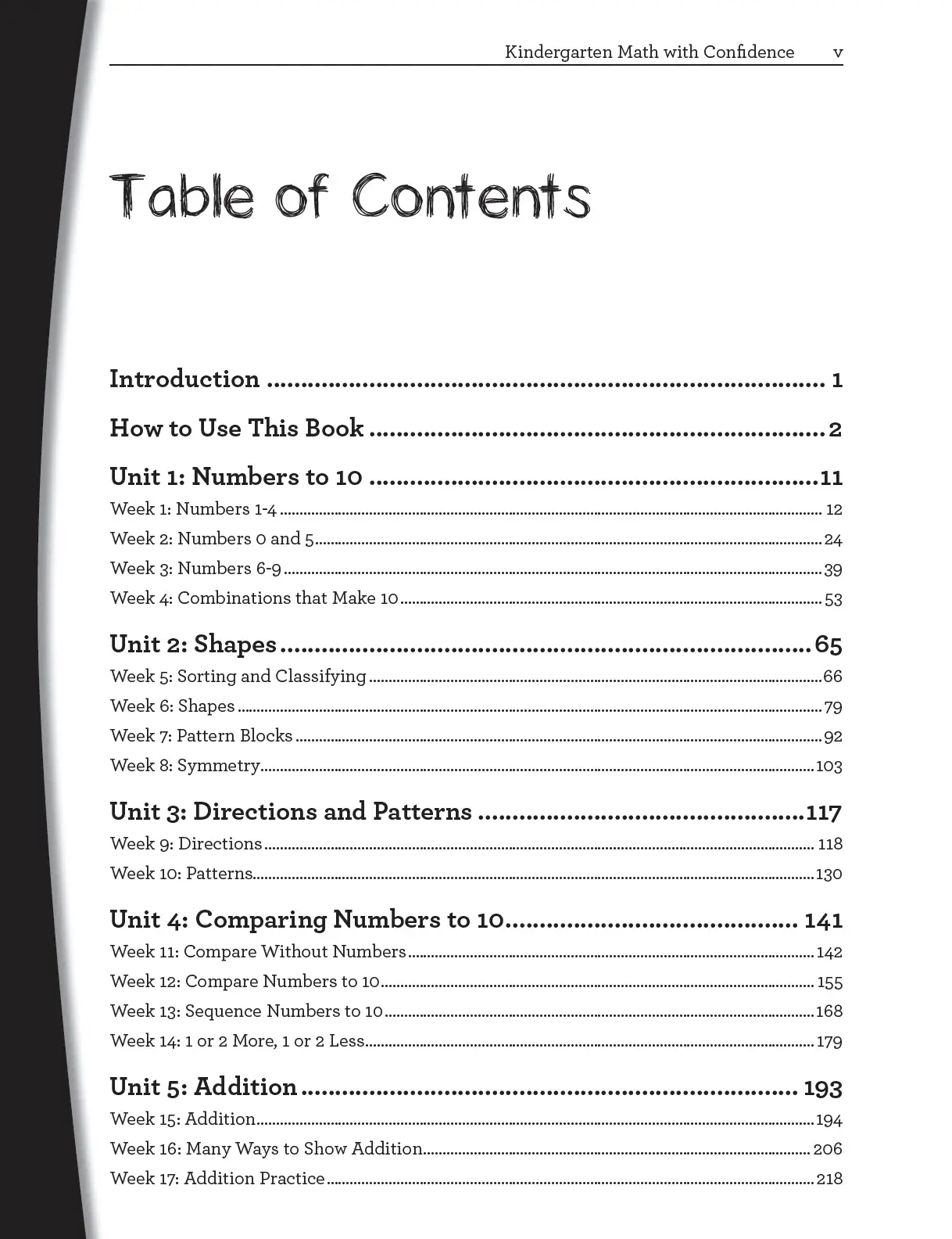 Kindergarten Math with Confidence Instructor Guide - Image 2