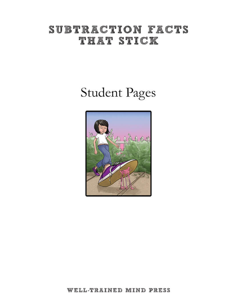 Subtraction Facts That Stick Student Pages Downloadable PDF Well Subtraction facts that stick student pages downloadable pdf well