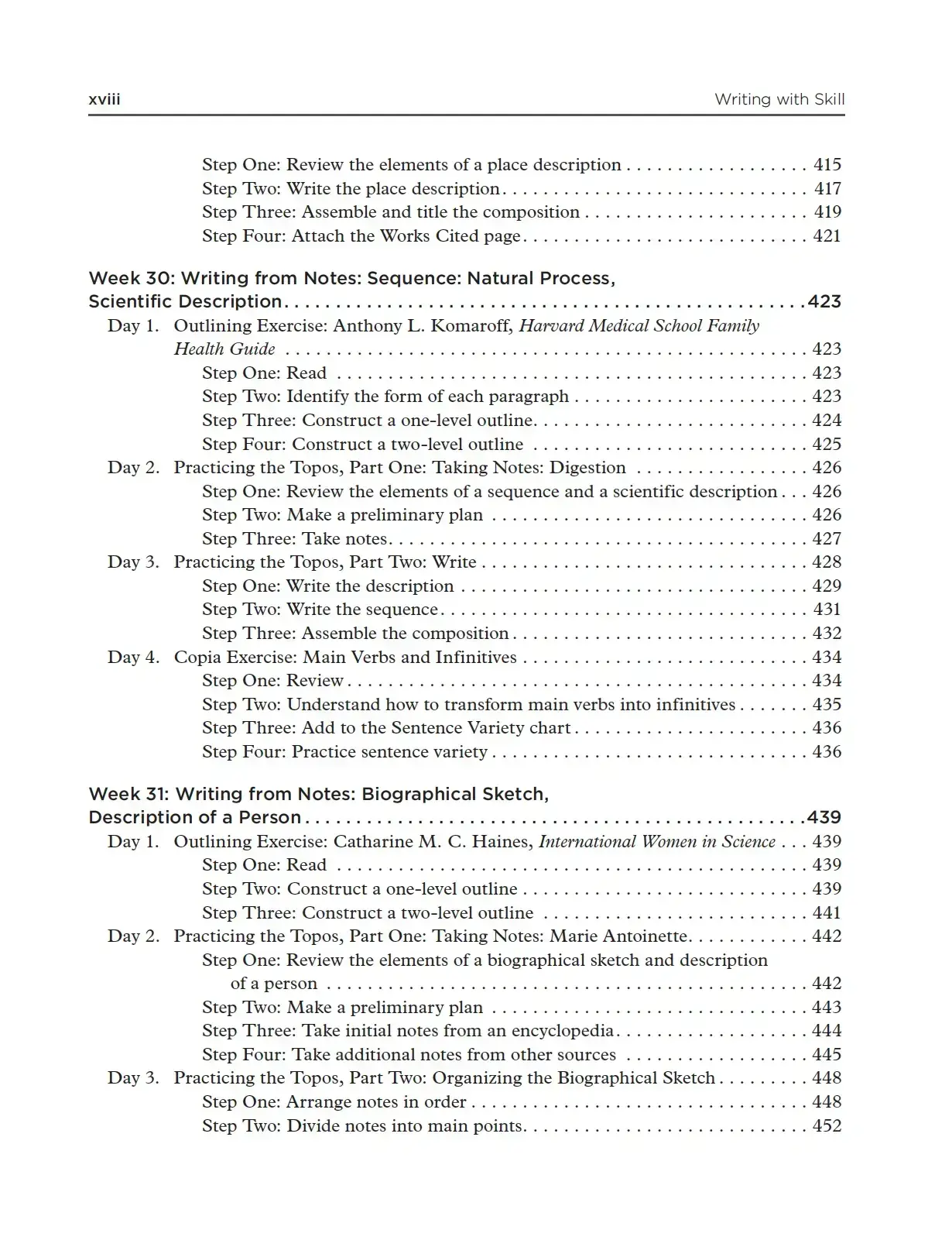 Writing With Skill Level 1, Instructor Text - Image 15