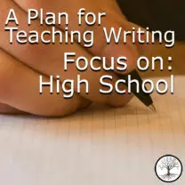 A Plan for Teaching Writing: Focus on the High School Years