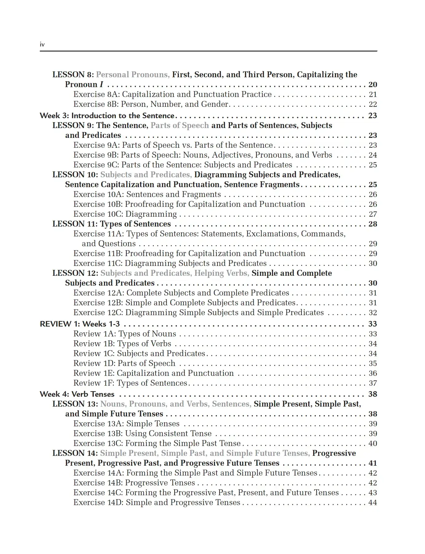 Grammar for the Well-Trained Mind Yellow Workbook - Image 3