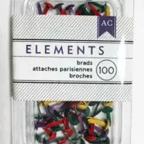 100-Count Mini Brads