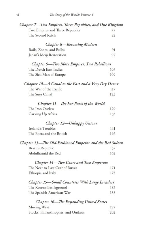 The Story of the World Vol. 4: The Modern Age, Revised Edition Text - Image 3